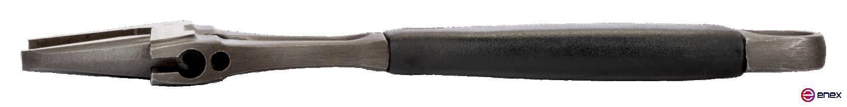 Ключ разводной реверсивный ERGO, длина 218/захват 39 мм, резиновая рукоятка