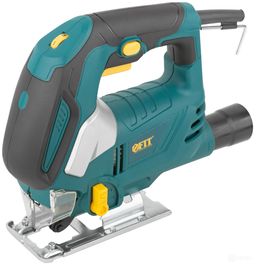 Лобзик 710 Вт; 0-3000 ход/мин; БзП; маятник; 80 мм; 2,1 кг; рез. накл.; коробка