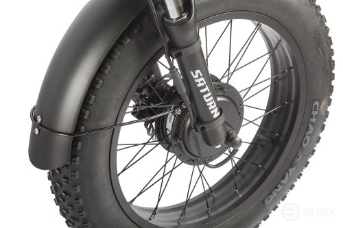 Электровелосипед Gelbert Saturn Dual PRO, серый