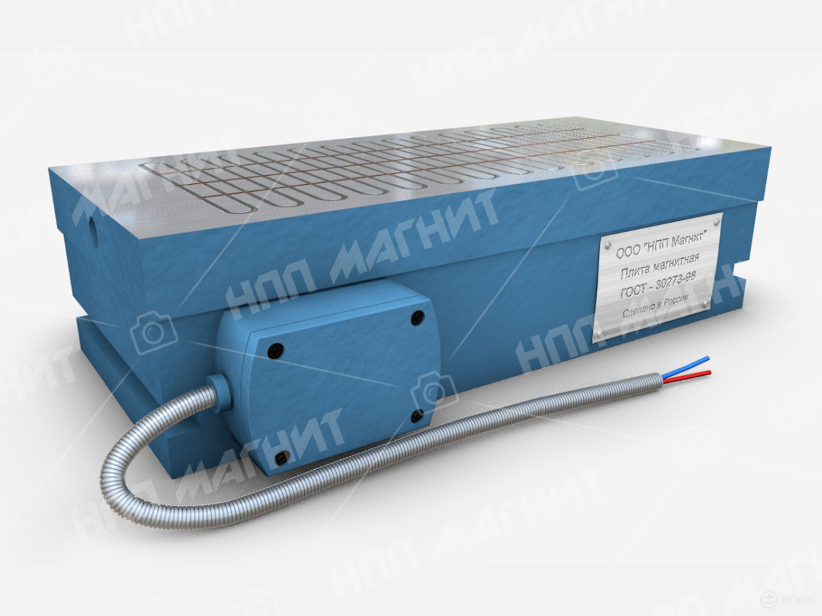 Плита электромагнитная прямоугольная 7208-0051 (100х250)