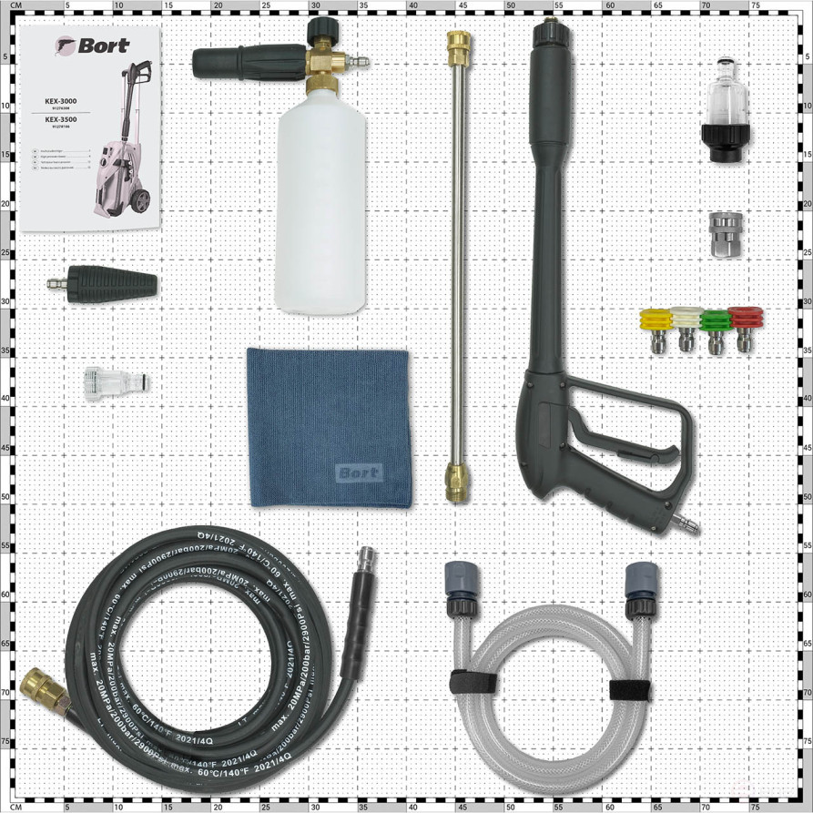 High pressure washer BORT KEX-3000