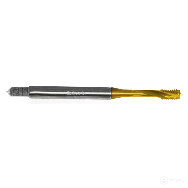 Carbide tap M5x0.8 machine 6H K35C Blind TiN Screw L=70mm DIN371 TBT702050080 Beltools