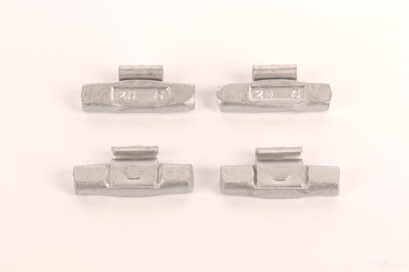 ACG 0220 Fe LUXOR Груза набивные 20 г стальные для стальных дисков (уп.100 шт) 1023014