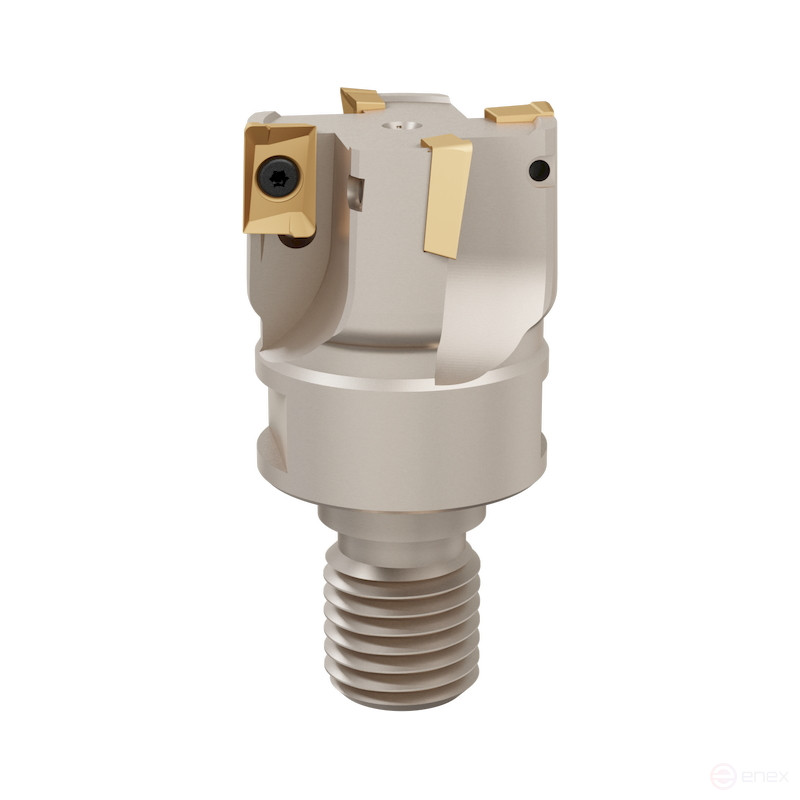 Концевая фреза AP..1604 ISO d-40мм, L-68 мм, Z-4, с винтовым хвостовиком M 16