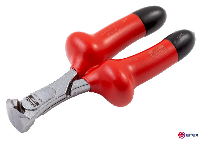 Изолированные торцевые кусачки, 160 мм