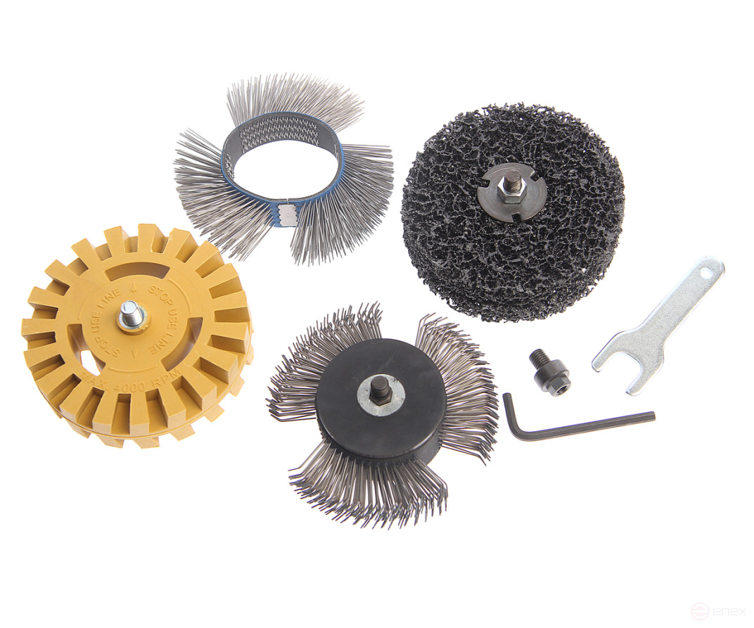 Pneumatic angle grinder 3600rpm, 90PSI with a set of JTC discs