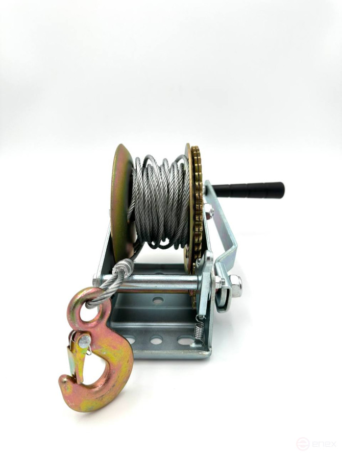 Лебедка барабанная шестеренная 0,54 тн 10,0 м