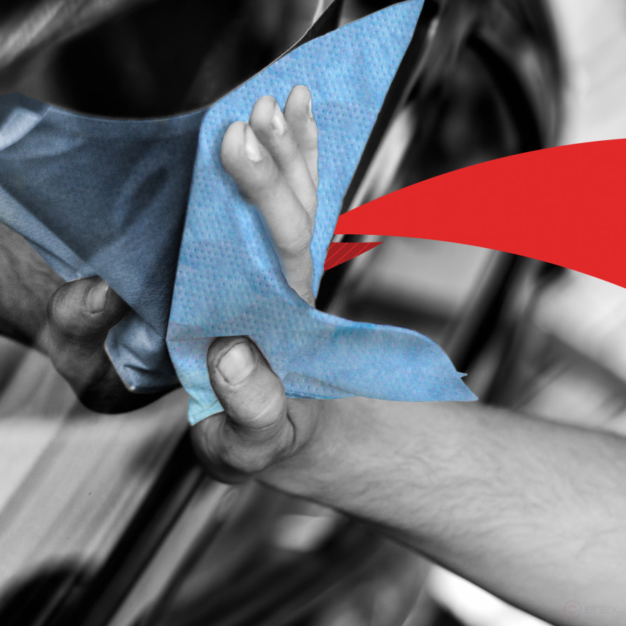 WypAll® L10 EXTRA Cleaning Material - Controlled Feed Roll / Blue (6 Rolls x 525 sheets)