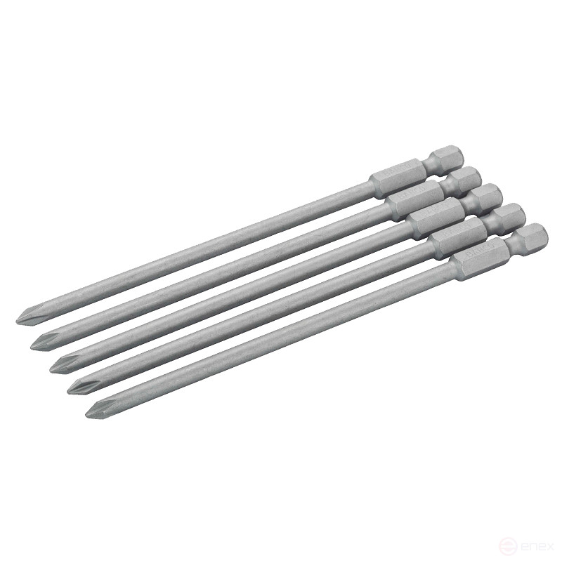 1/4 Бита под винты Phillips PH1, L=125 мм (в упаковке 5шт)