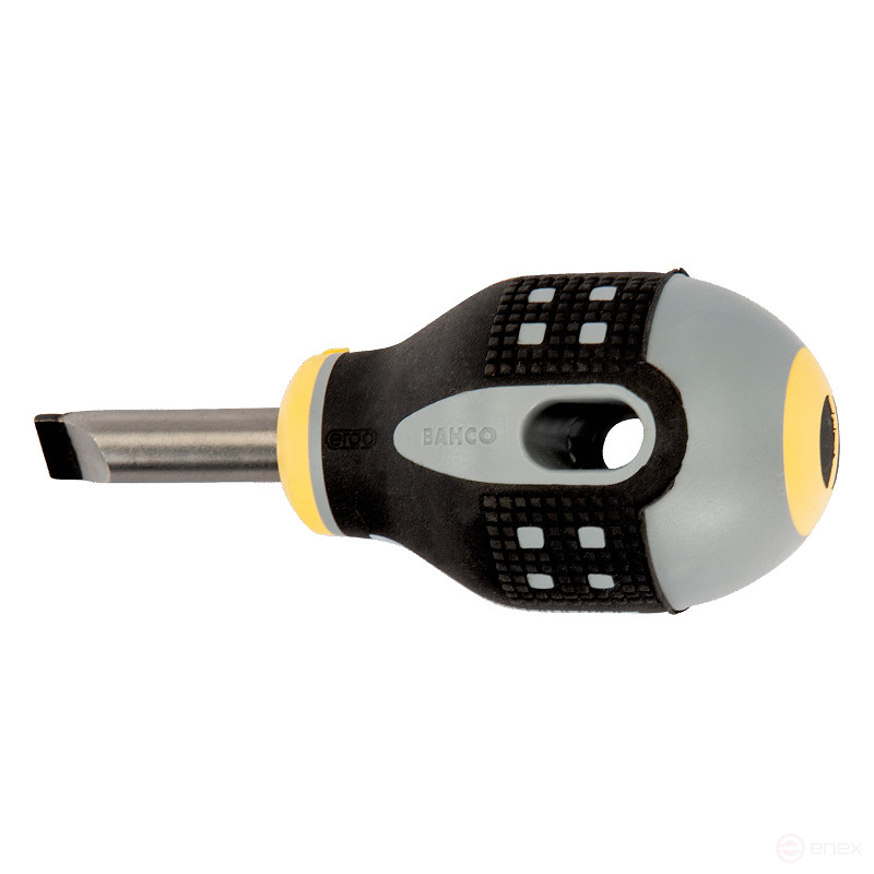 Screwdriver with handle ERGO straight slot 1.2x8.0x25