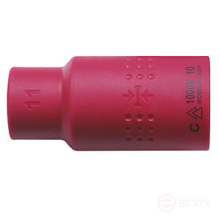 Насадка шестигранная VDE 3/8" SW 19 мм