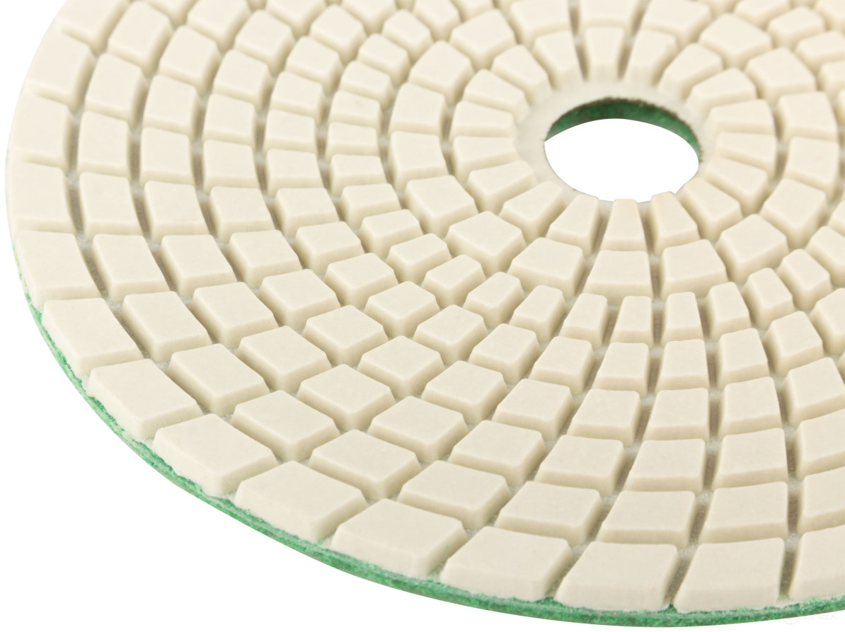 Diamond flexible grinding wheel AGSHK (Velcro), wet grinding, 125 mm, P 800