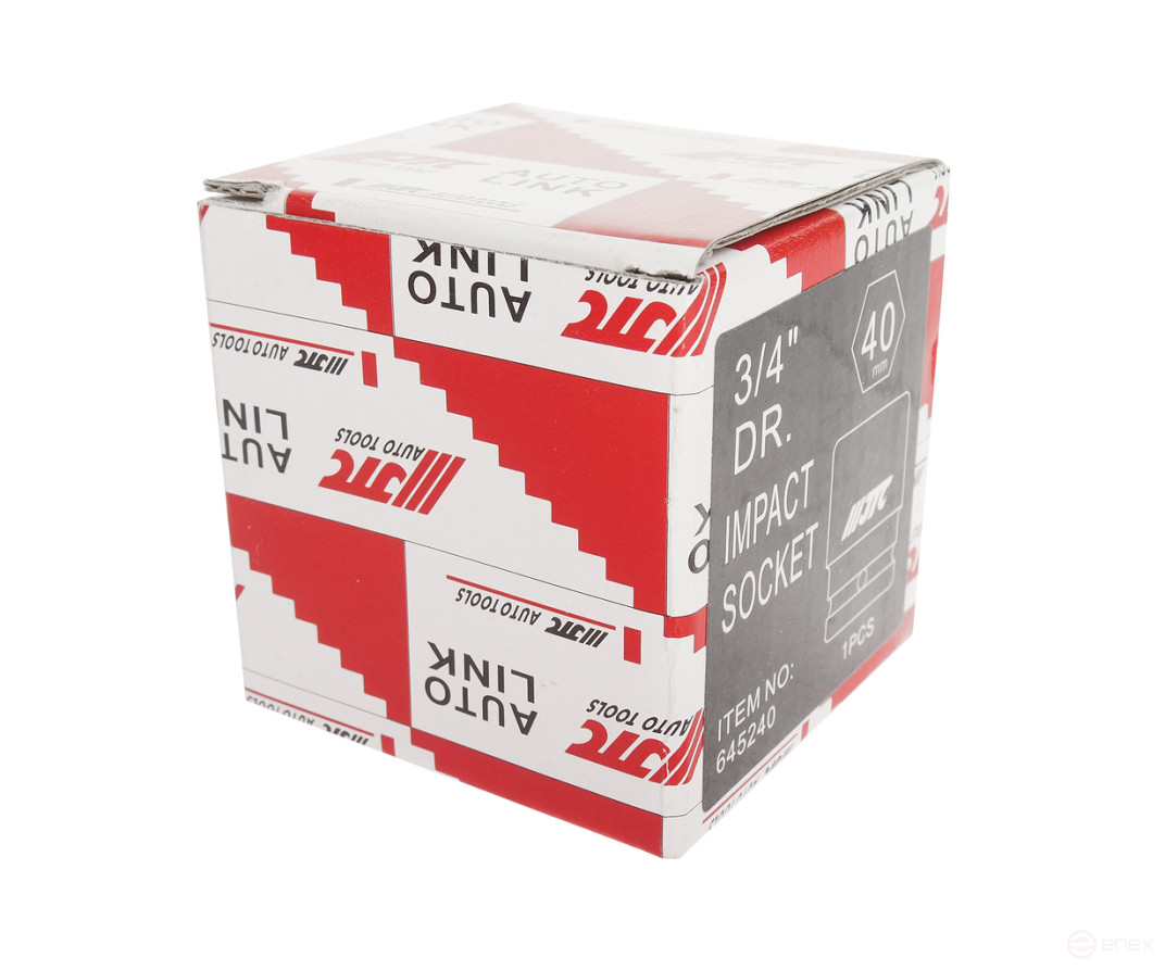 Головка торцевая 3/4" 40мм ударная L=62мм JTC