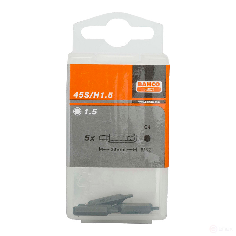 2 x Биты HEX 3x20 MM 5/32