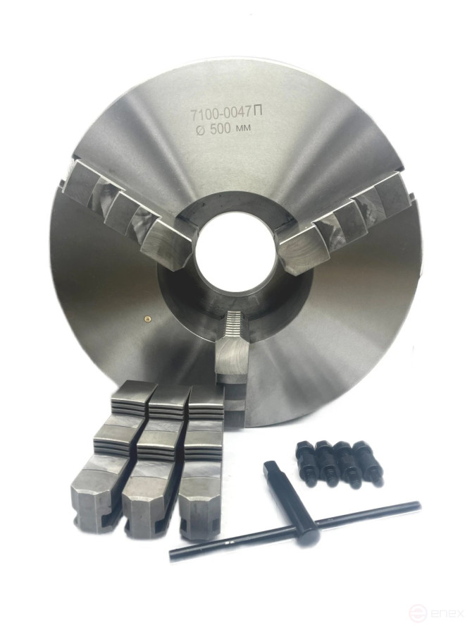 Turning chuck F 500 mm 3-cul. 7100-0047P (K11-500\C8) TORNERI T020742