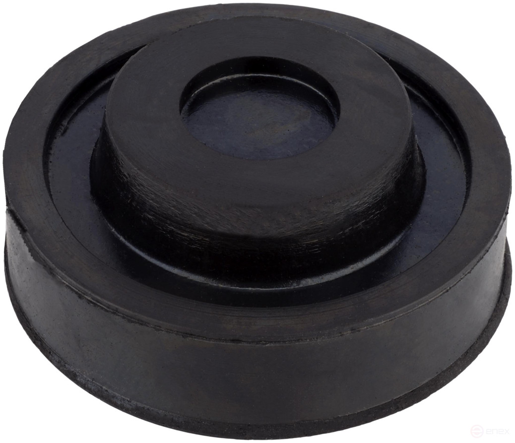 Резиновая опора на домкрат подкатной А-65мм В-37мм Н-27мм (бытовой) АвтоDело 43265