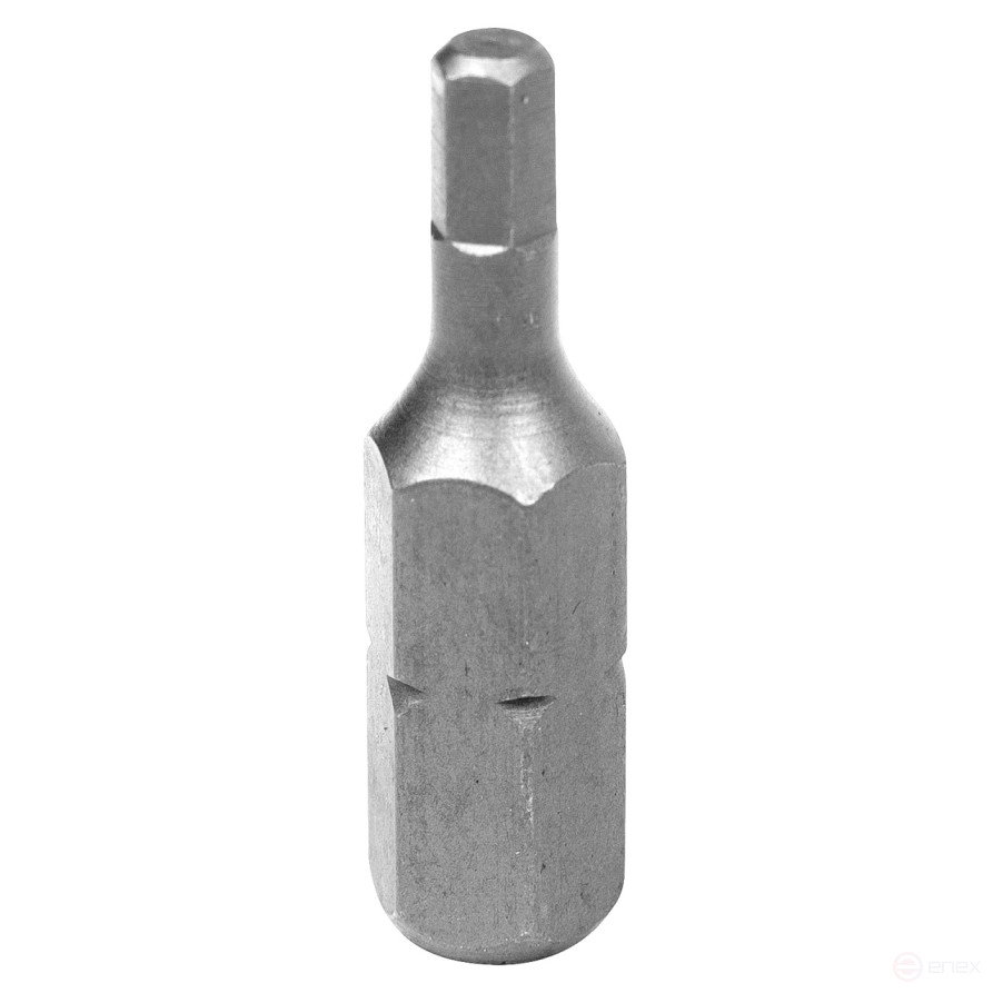 Вставка (бита) торцевая 1/4", Hex, 4 мм, 25 мм KING TONY 102504H