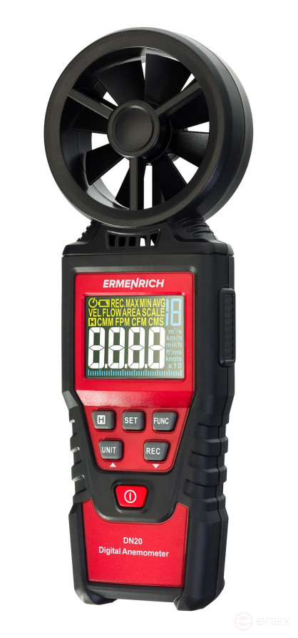 Ermenrich Seek DN20 Digital Anemometer