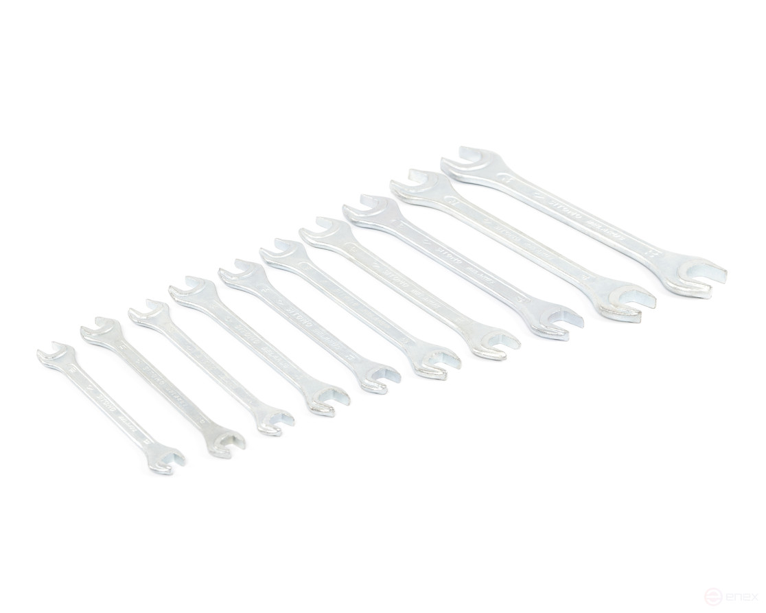 Набор ключей гаечных рожковых двусторонних 10 шт. (8-24) вак.уп. SITOMO BELARUS