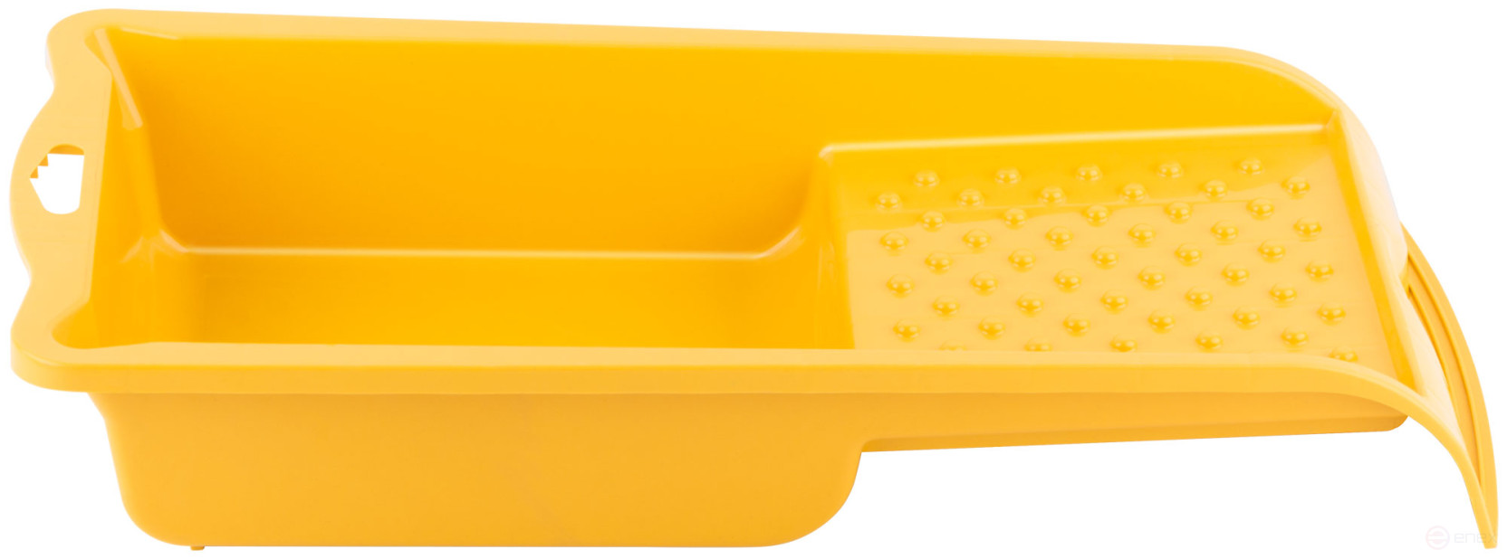 Yellow paint tray 350x170 mm, pedal for fixing