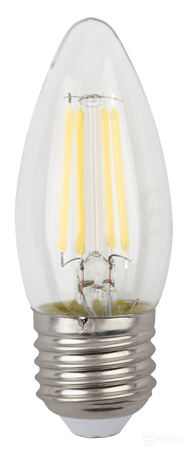 LED ERA Lamp F-LED B35-9w-827-E27 9W Filament Candle Warm White Light E27
