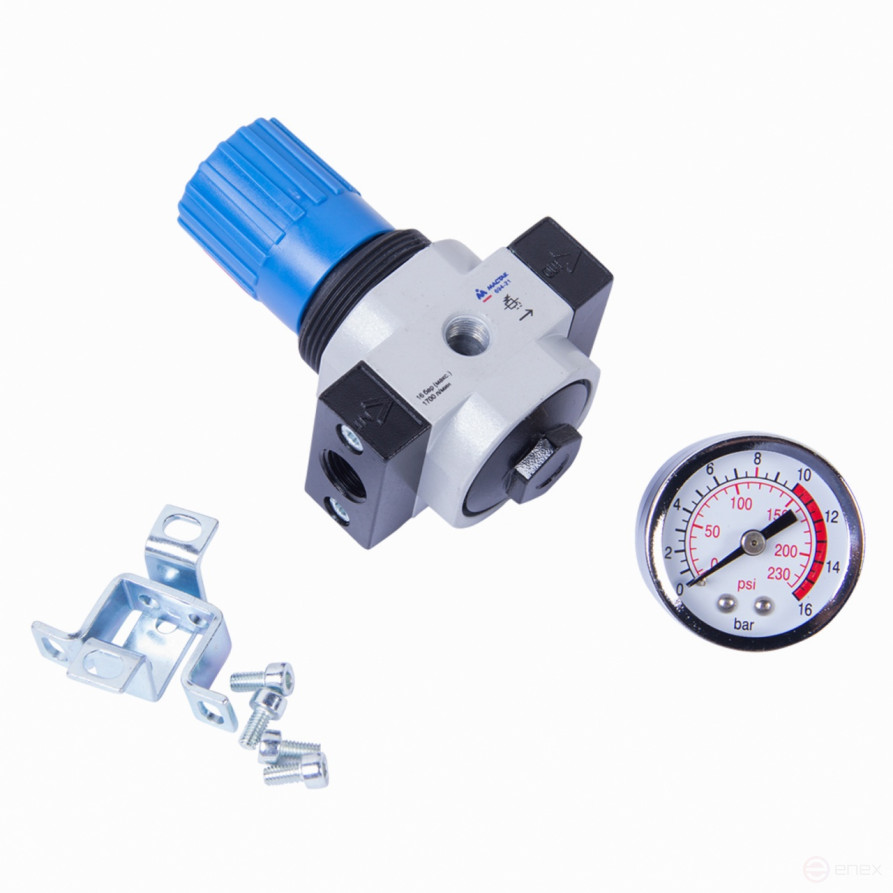 1/4" gearbox, with pressure gauge MASTAK 694-21