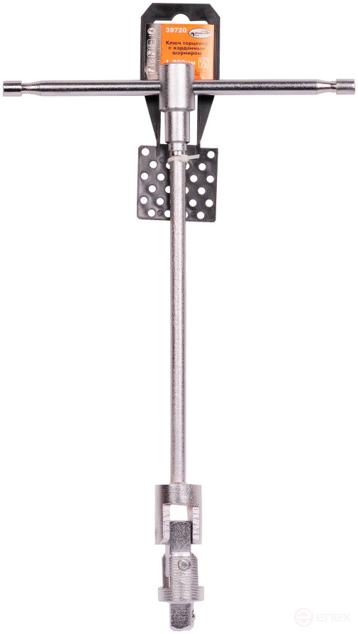 Вороток карданный Т-образный (3/8"; L=250mm) АвтоDело (39738)