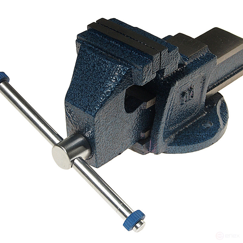 Тиски стальные, G.S. стандарт 80мм, вес 4,2кг ЭВРИКА 1/4