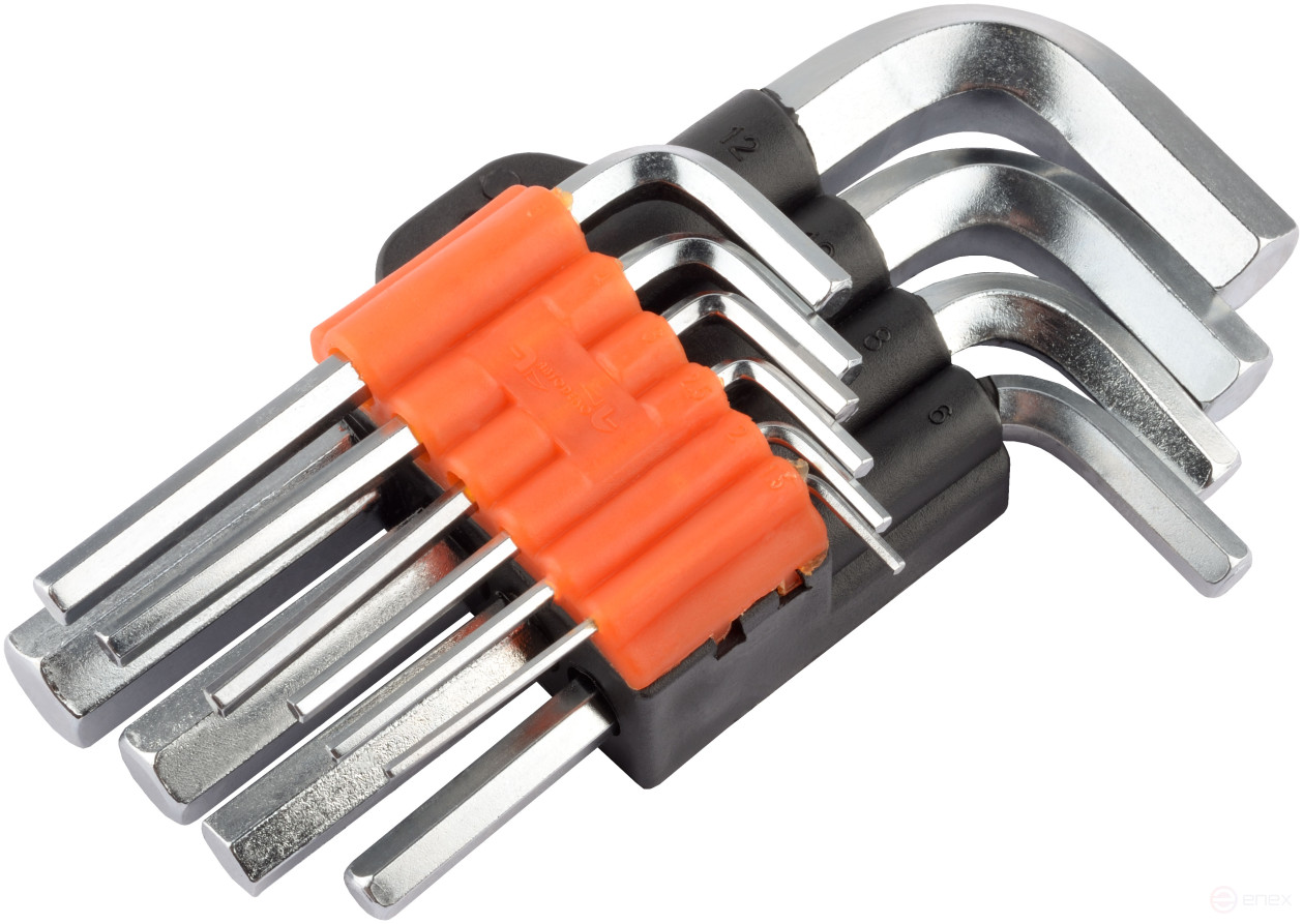 Набор Г-обр. шестигр. 10ч (1.5-12мм; CR-V) (АвтоDело) 30342