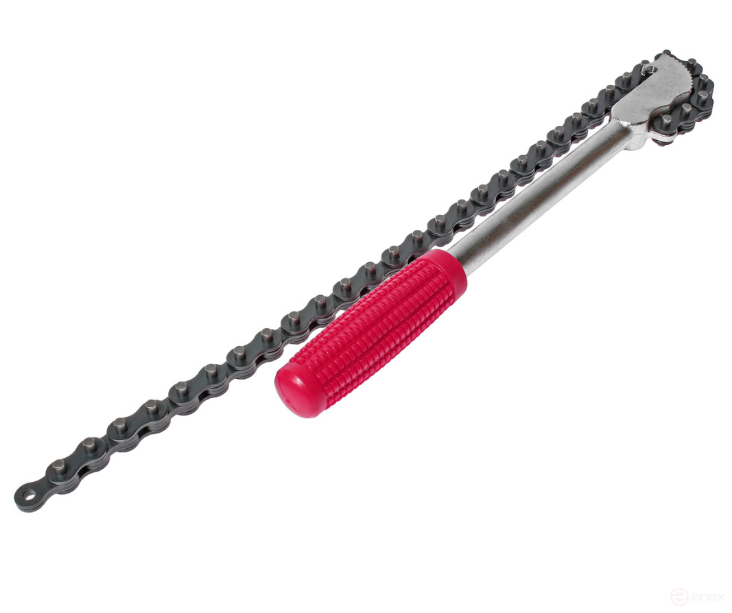 Съемник фильтров масляных 508мм цепной рукоять 305мм JTC