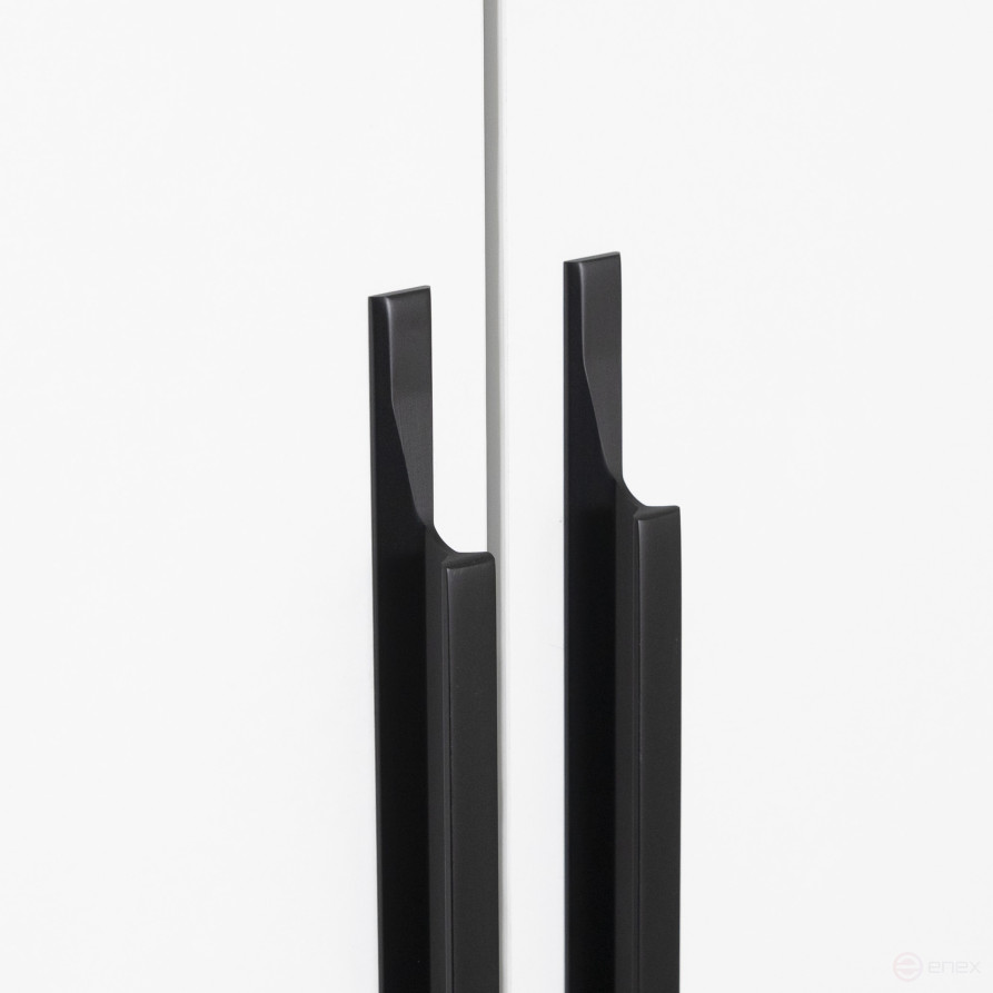 Ручка меб. скоба алюм. STELLS 704/797 черный матовый, AKS