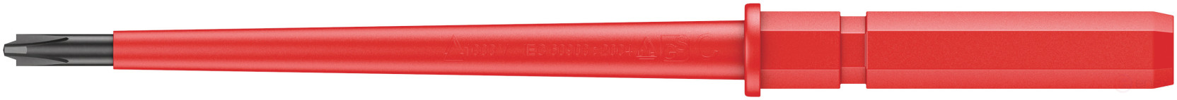 62 i PH/S Kraftform Kompakt VDE Отвёртка-насадка сменная PlusMinus, # 1 x 154 мм