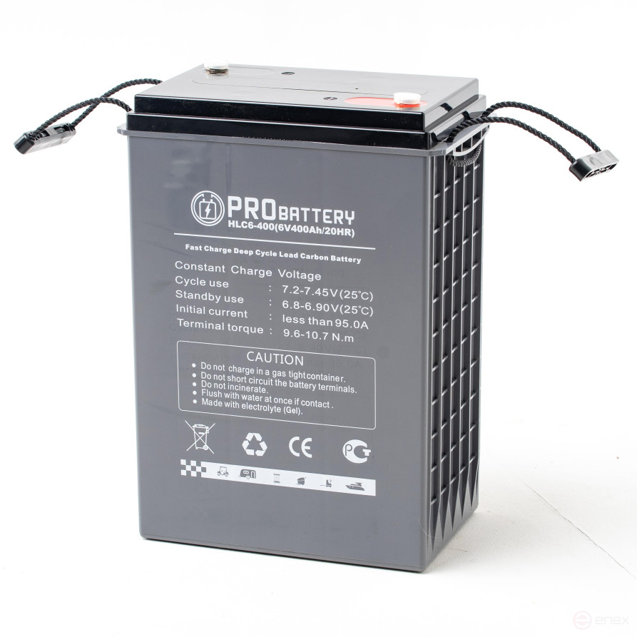 Тяговый аккумулятор PROBATTERY HLC6-400