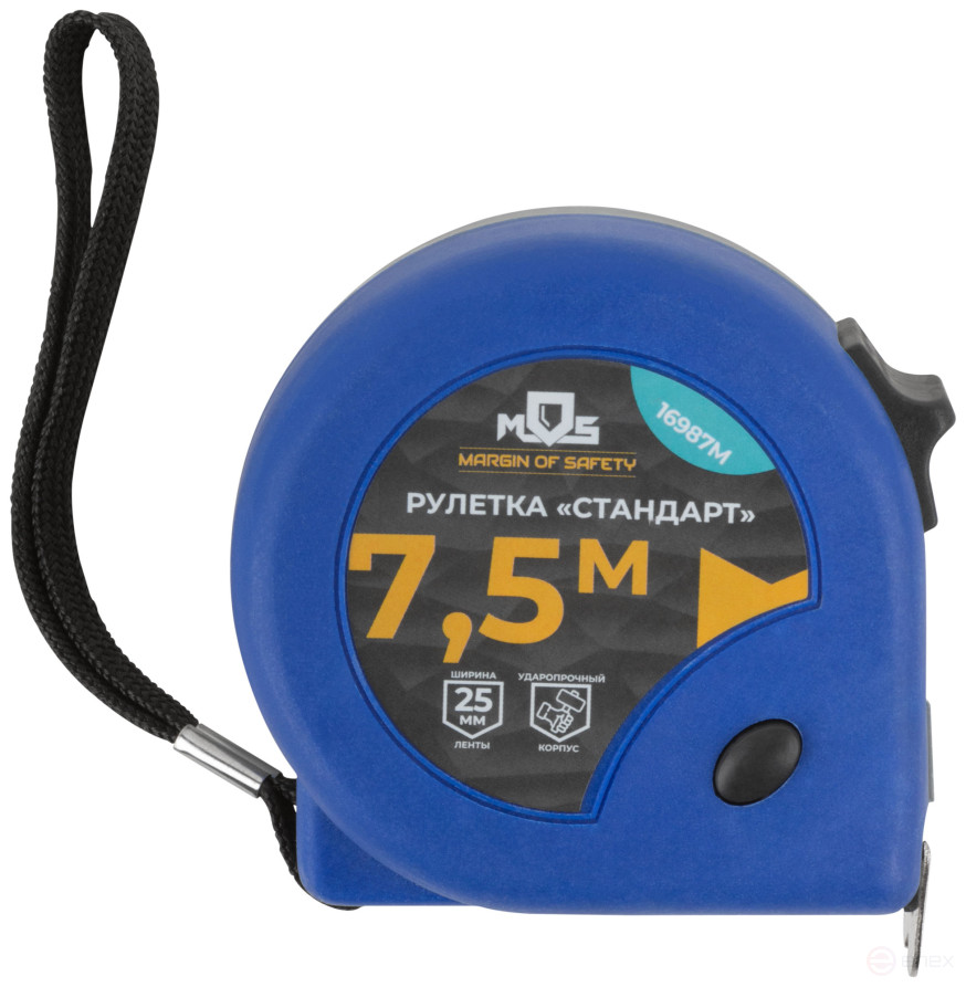 Tape measure "Standard" 7.5 m x 25 mm