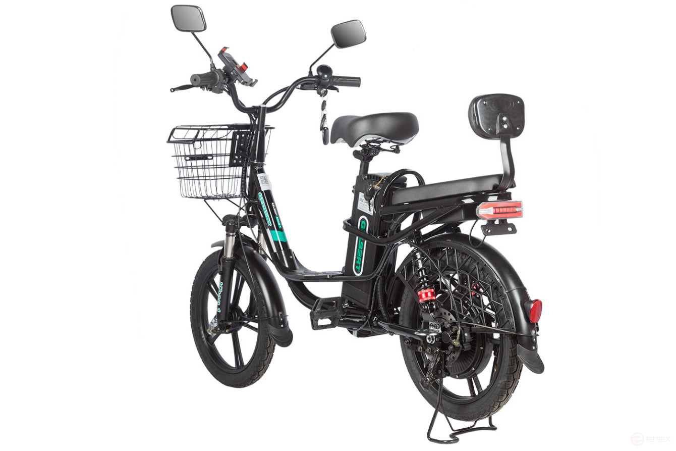 Электровелосипед Gelbert Khan 1, черный