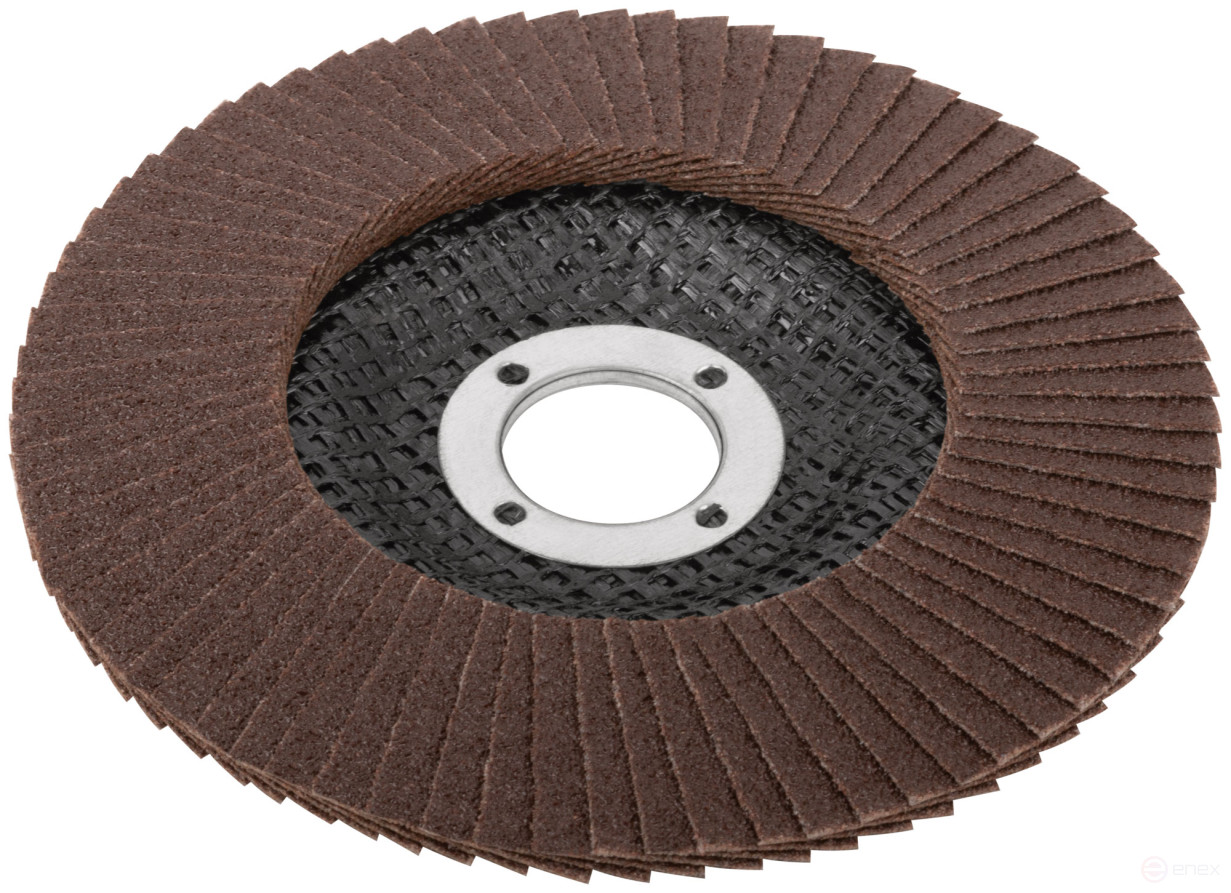 Круг лепестковый торцевой GreatFlex Plus (72 лепестка) 125 х 22,2 мм, P80