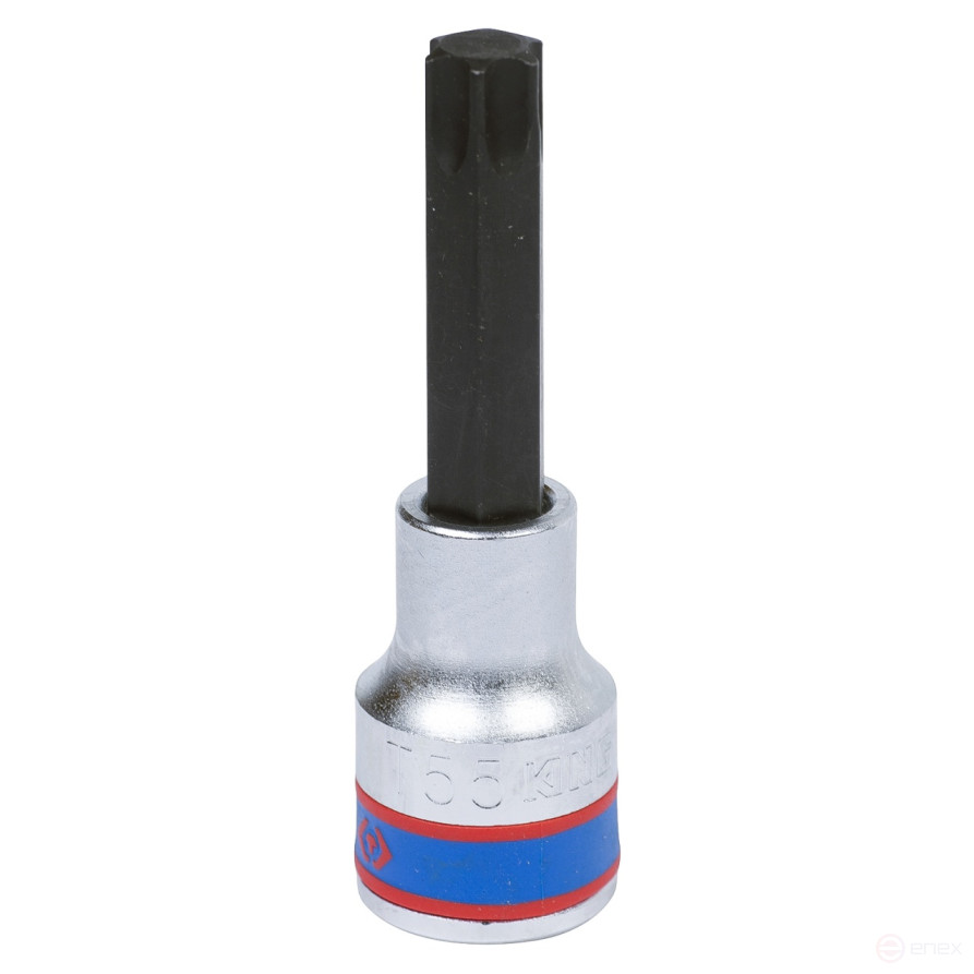 Насадка (бита) торцевая 1/2", Torx, T55, L = 80 мм KING TONY 403355