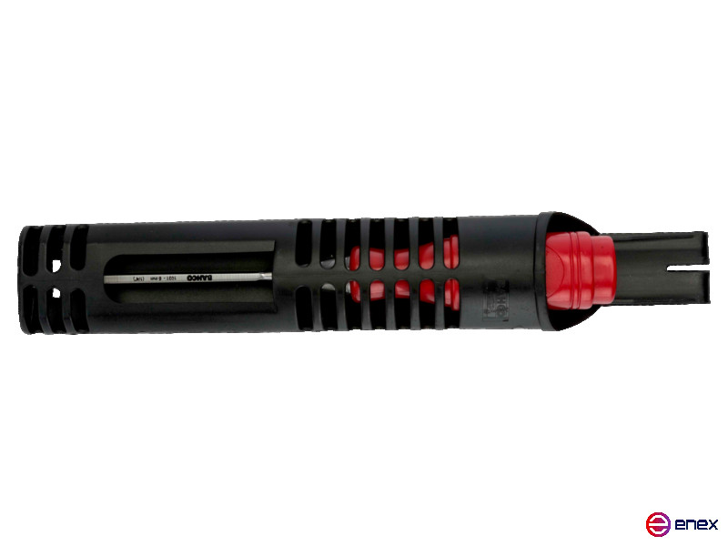 Стамеска с красной полипропиленовой ручкой 18 мм