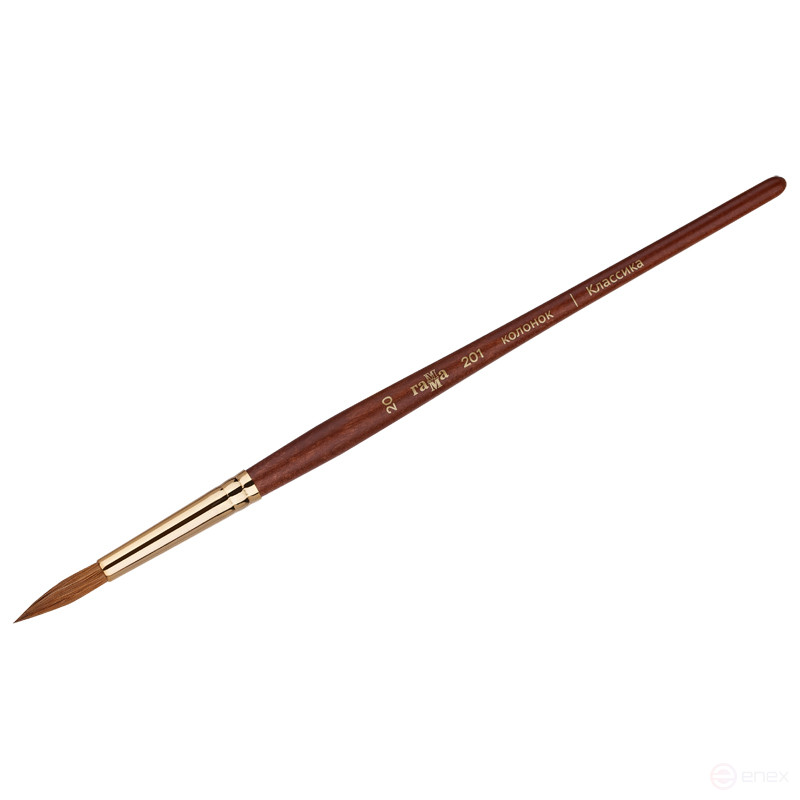 Brush artistic column Gamma "Classic", round No. 20