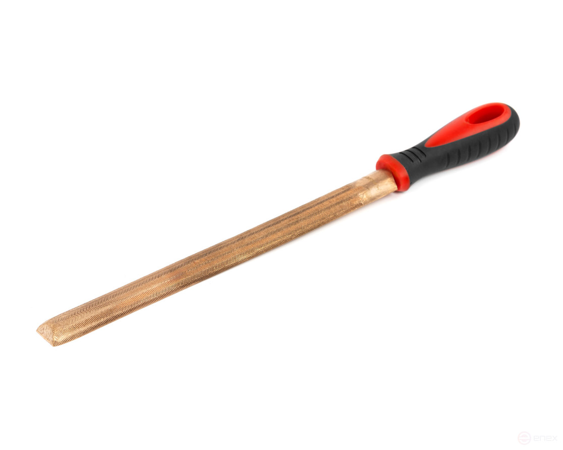 Напильник полукруглый 26х250мм BeCu искробезопасный 218-1006, HORTZ