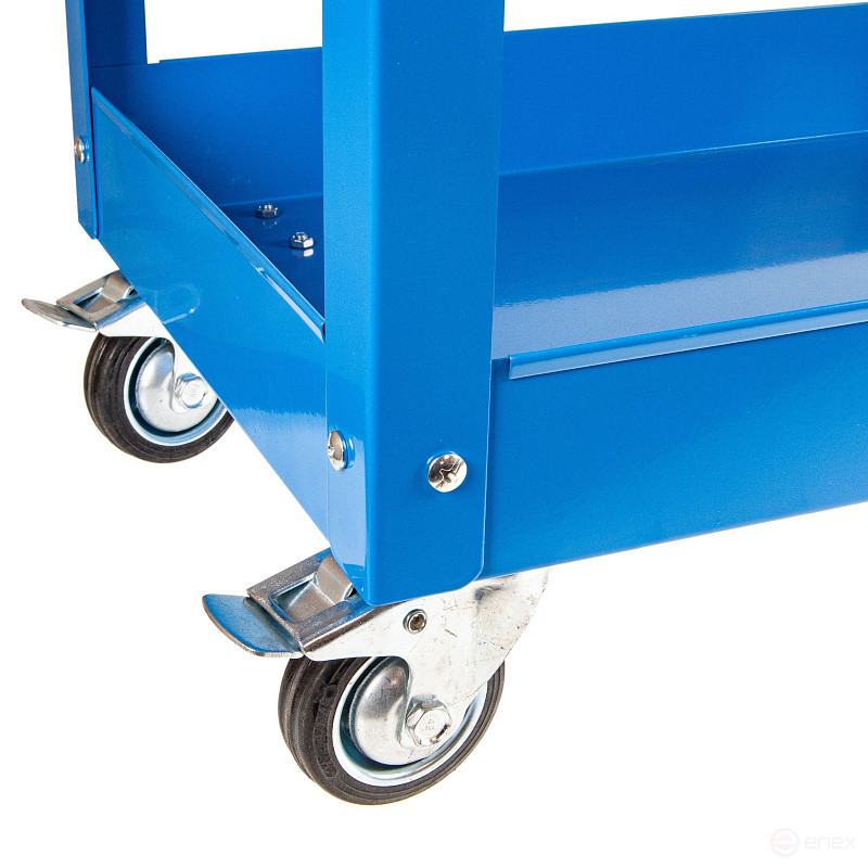 ER-64300 3-shelf tool cart with hinged tray 700x350x660mm EUREKA /1