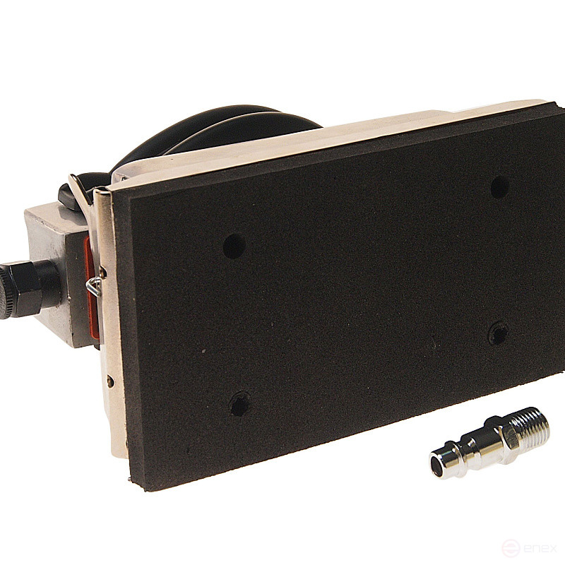 Пневмошлифмашинка ER-82160 с зажимной платформой 175х95мм 8000 об/мин ЭВРИКА 1/10