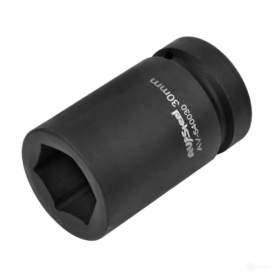 Головка 1" шестигранная 30мм "AV Steel" AV-540030
