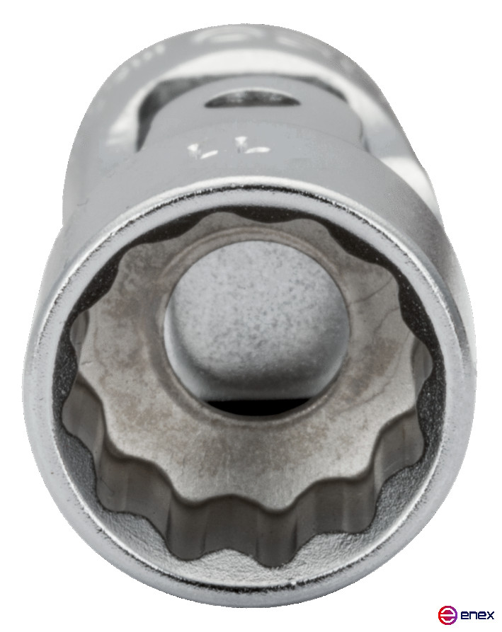 1/4Торцевая головка 12-гранная с шарниром, 8 мм