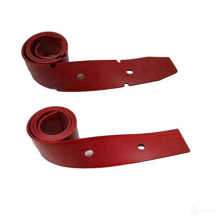 MMPVR45194 and MMPVR45195 Kit with front and rear scraper for IPC Gansow CT40 (2 pcs)