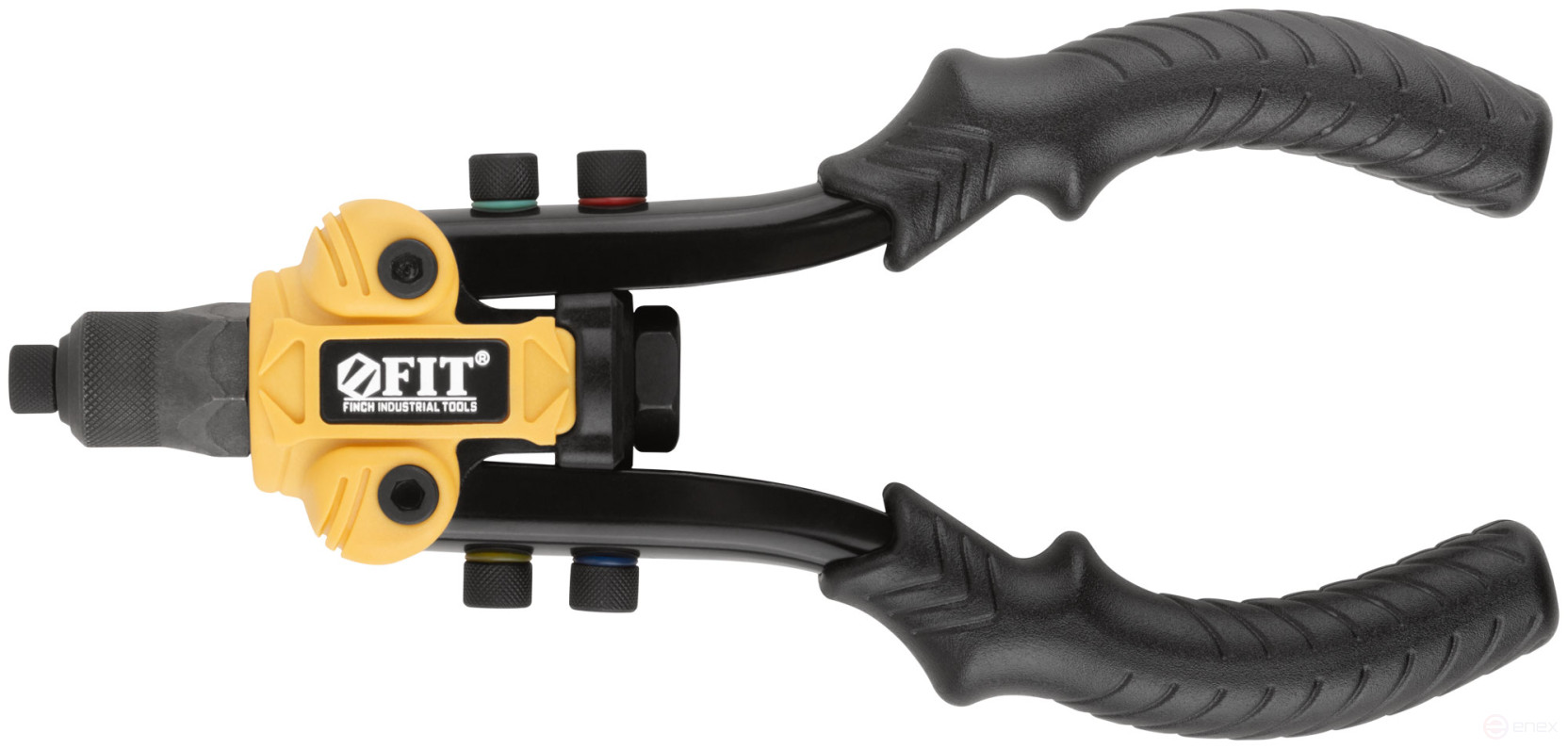 Заклепочник силовой двуручный компактный 2,4-6,4 мм (250 мм)