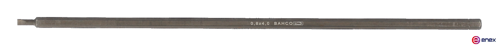 1/4Биты 2 шт. под винты со шлицем 0,8x4.0 300 мм