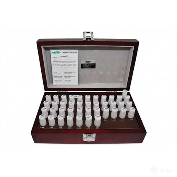 Control pins 1,00-5,00 mm (set of 41 pcs.)