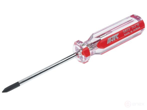 Отвертка крестовая PH 0.0х50мм с намагниченным наконечником (сталь S2) JTC