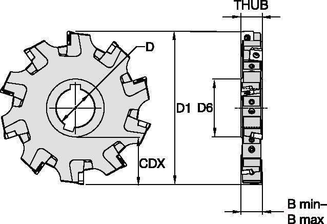 Фреза 160H10NK90SP10N14K